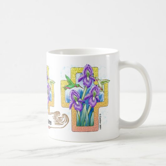 Iris Cross christliche Tasse (Rechts)