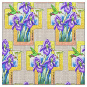 Iris Cross Christliches Stoff (Nahaufnahme)