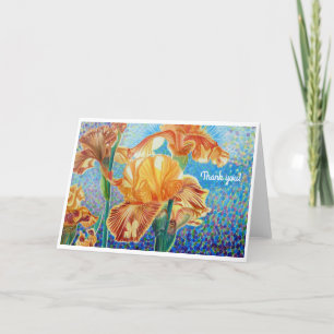 Iris danke Ihnen Notecard