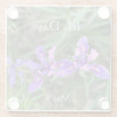 Iris Day, 8. Mai Glasuntersetzer (Rückseite)