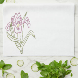 Iris Design bestickt MoJo Küchentuch