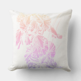 Iris Digital Art Sketch Pilloe Kissen