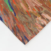 Iris durch Van Gogh Fleecedecke (Ecke)