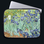 Iris durch Van Gogh Laptopschutzhülle<br><div class="desc">Besichtigen Sie bitte meinen Speicher für interessanteren Entwurf und mehr Farbeauserlesenes => zazzle.com/iwheels*</div>