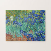 Iris durch Van Gogh Puzzle (Horizontal)