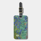 Iris durch Vincent van Gogh 1889 Gepäckanhänger (Vorderseite vertikal)