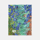 Iris durch Vincent van Gogh Fleecedecke (Vorderseite)
