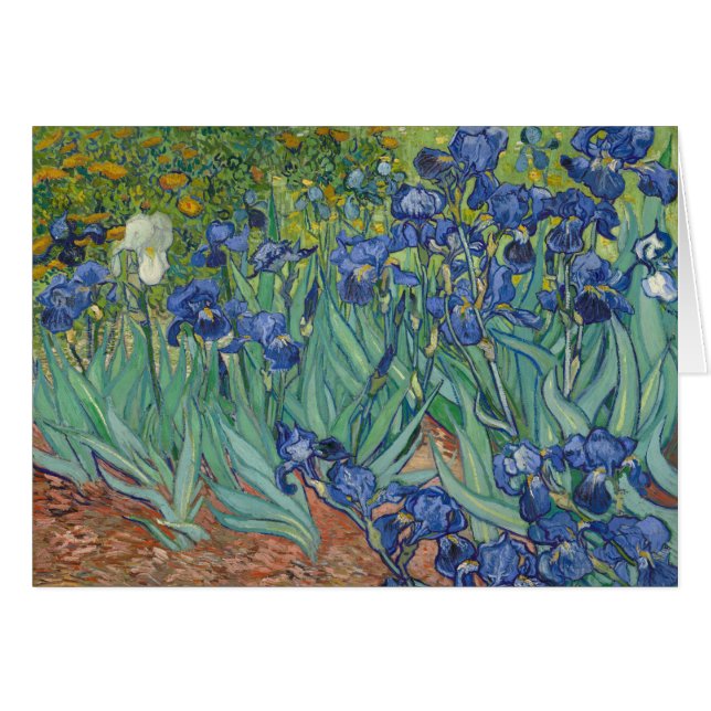 Iris durch Vincent van Gogh im Mai 1889 (Vorderseite (Horizontal))