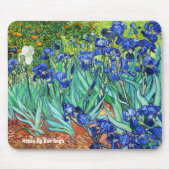 Iris durch Vincent van Gogh Mousepad (Vorne)