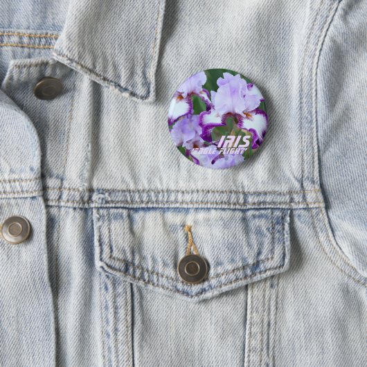 Iris "Eagle Flight" [Abzeichen] 缶 Kunstrasse Button (Beispiel)