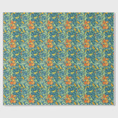 Iris, ein William Morris-Muster, Geschenkpapier (Flach)