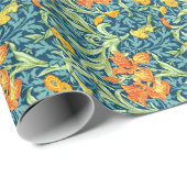 Iris, ein William Morris-Muster, Geschenkpapier (Rolleneckpunkt)