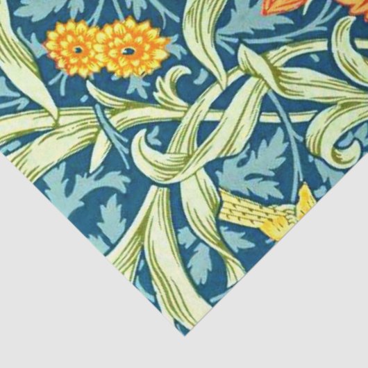 Iris, ein William Morris-Muster, Seidenpapier (Detail)