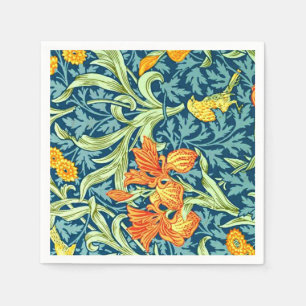 Iris, ein William Morris-Muster, Serviette