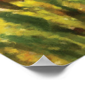 Iris - Eine Hommage an Monet Poster (Ecke)