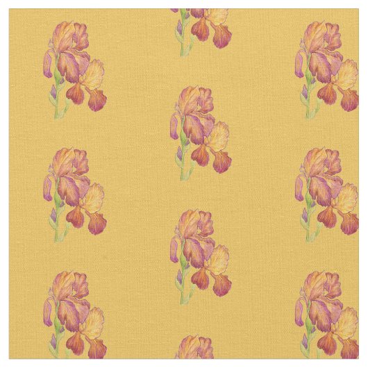 Iris Fabric Stoff (Nahaufnahme)