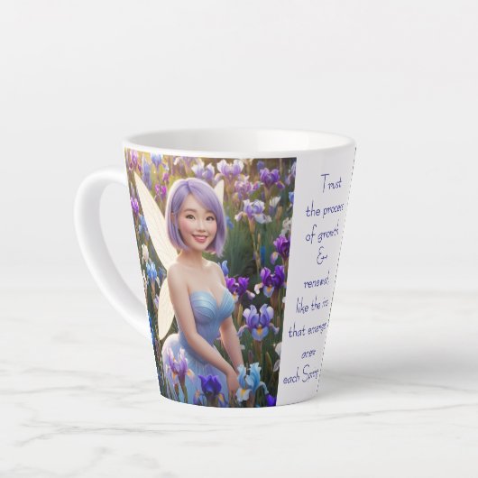 Iris Fairy Milchtasse (Linke Ecke)