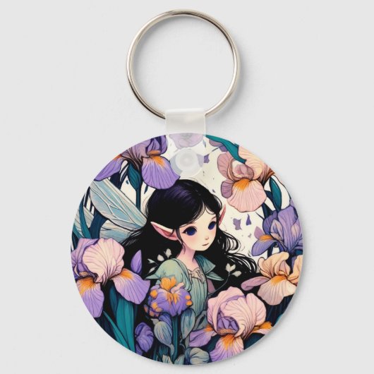 Iris Fairy Schlüsselanhänger (Vorderseite)