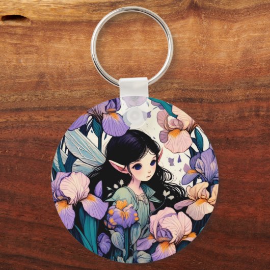 Iris Fairy Schlüsselanhänger (Rückseite)