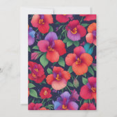 Iris Faith Wisdom Eternale Liebe Loyalität Verbind Einladung (Rückseite)