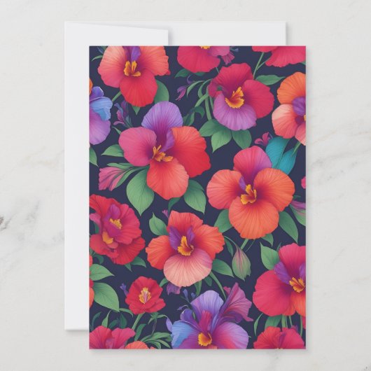 Iris Faith Wisdom Eternale Liebe Loyalität Verbind Einladung (Rückseite)