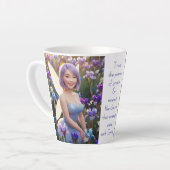 Iris Fee Milchtasse (Linke Ecke)