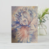 Iris Feiertagskarte (Stehend Vorderseite)