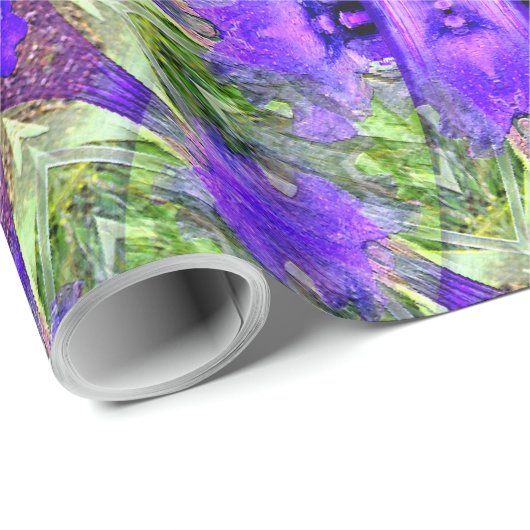 Iris Field...... Geschenkpapier (Rolleneckpunkt)
