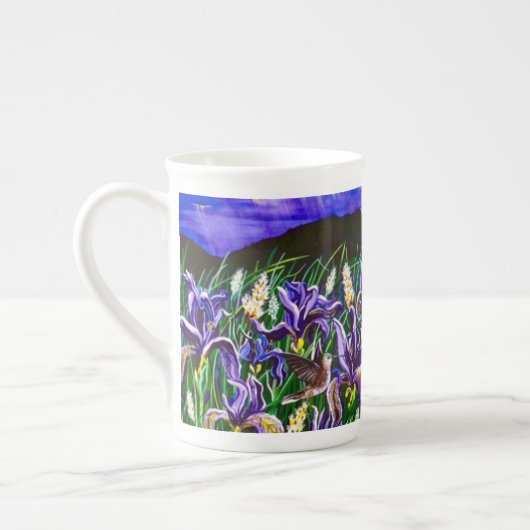 Iris Fields Cup Porzellantasse (Links)