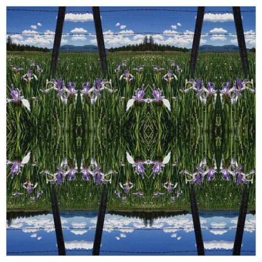 Iris Fields Stoff (Muster)