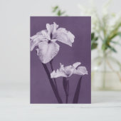 Iris Fine Art Dankeskarte (Stehend Vorderseite)
