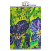 Iris Flask Flachmann (Rückseite)