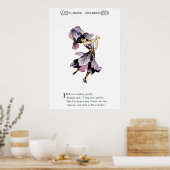 Iris - Fleur-de-Lis Poster (Küche)