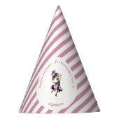 Iris - Fleur-de-Lis Whimsical Blume Party Supply Partyhütchen (Vorderseite)