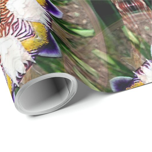 Iris Floats...... Geschenkpapier (Rolleneckpunkt)