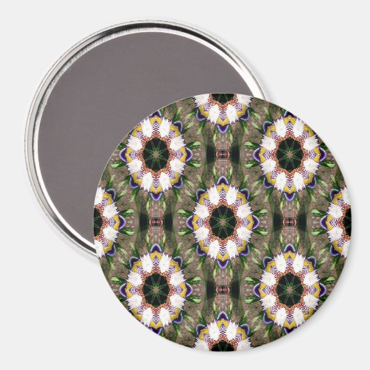 Iris Floats...... Magnet (Vorderseite/Rückseite)