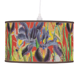 Iris Floral Fantasy Red