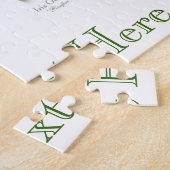 Iris Flower Garden Botanische Kunst Puzzle (Seite)