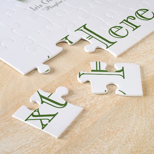 Iris Flower Garden Botanische Kunst Puzzle (Seite)