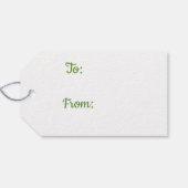 Iris Flower Garden Floral Botanische Kunst Geschenkanhänger (Rückseite Horizontal)