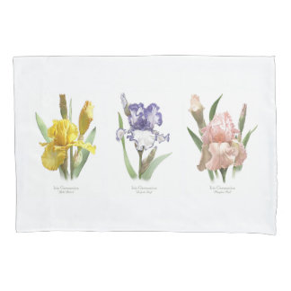 Iris Flower Garden Kissenbezug
