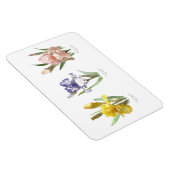 Iris Flower Garden Magnet (Rechte Seite)