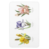 Iris Flower Garden Magnet (Vertikal)