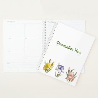 Iris Flower Garden Planer