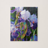 Iris Flower Garden Puzzle (Vertikal)