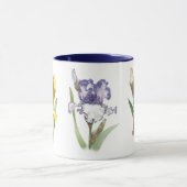 Iris Flower Garden Tasse (Zentrum)