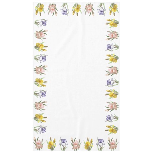 Iris Flower Garden Tischdecke (Vorderseite)