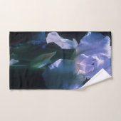 Iris Flowers at Twilight Beach Towel Handtuch (Handtuch)