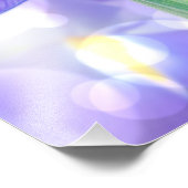 Iris Foto Print (Ecke)