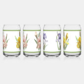 Iris Garden Botanisches Kunstmuseum Set Dosenglas (Rechts)